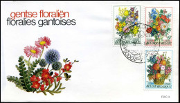 1966/68 - FDC - Gentse Floraliën - Stempel : Gent - 1981-1990