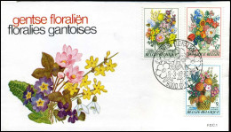 1966/68 - FDC - Gentse Floraliën - Stempel : Gent - 1971-1980