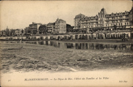 CPA Blankenberghe Blankenberge Westflandern, Digue De Mer, Hotel Des Familles, Villas - Otros & Sin Clasificación