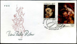 1816+1820 - FDC -rRubens - Stempel : Antwerpen - 1971-1980