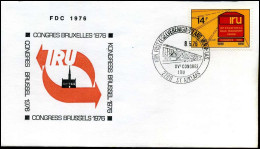 1807 - FDC - Intern. Road Transport Union   - Stempel : St-Niklaas - 1971-1980