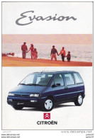 Dépliant Citroên Evasion 1994, - Advertising