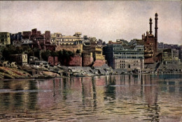 CPA Varanasi Benares Indien, Panorama - Inde