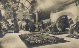 CPA München, Frühjahrsblumenausstellung 1911, Fontaine, Sitzbänke - Autres & Non Classés