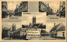 10928040 Gloucester Gloucester College Street Cathedrale Westgate Street  * Glou - Other & Unclassified