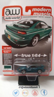 Auto World Modern Muscle 1993 Dodge Stealth R/T, Peacock Green (NG41) - Andere & Zonder Classificatie