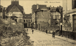CPA Lille Nord, Rue De La Piquerie, Häuserruinen, Kriegszerstörung I WK - Other & Unclassified