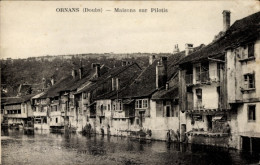 CPA Ornans Doubs, Maisons Sur Pilotis - Other & Unclassified