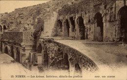 CPA Nîmes Gard, Les Arenes, Interieur - Other & Unclassified