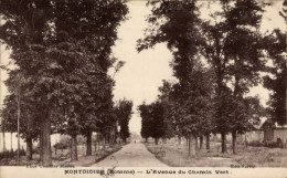 CPA Montdidier Somme, Avenue Du Chemin Vert - Sonstige & Ohne Zuordnung