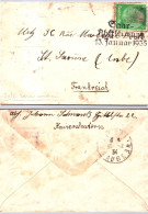 Allemagne - Lettre Paul Von Hindenburg 5pf - Poststempel Saar-Abstimmung 13. Januar 1935 - Andere & Zonder Classificatie