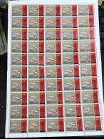 Vietnam South Sheet Stamps Before 1975(25$ Not Issued 1975) 1 Pcs 50 Stamps Quality Good - Vietnam