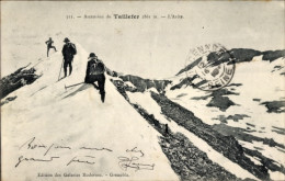 CPA Isère, Taillefer, Bergsteiger Beim Aufstieg - Autres & Non Classés