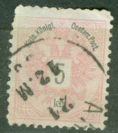 Autriche   ANK  47 F  Ob  Second Choix  Dent L 11.50  - Used Stamps