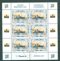 Autriche   Yvert  2496  Ou Michel  2669  En Feuillet    Ob  TB    Bateau   - Used Stamps