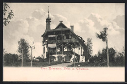 AK Prien A. Chiemsee, Ansicht Der Villa Rabeneck  - Other & Unclassified