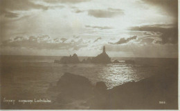 Channel Islands Jersey Corbiere Lighthouse Sunset View - La Corbiere