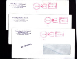 St.Post.,Molfetta Centro (BA),macchina TAE-CITIS N.3681,Racc. 3 Tariffe Fra Nov. E Dic.1988 - Franking Machines (EMA)