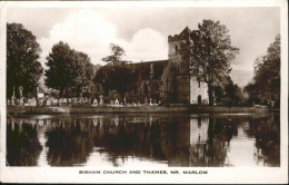 10927925 Marlow Wycombe Marlow Bisham Church And Thames X Wycombe - Buckinghamshire