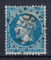 FRANCE Classique, B Obl. GC Des Villes Sur TP Isolés: GC 1769 (Le Havre,1) Sur Y&T 22 - 1862 Napoleon III