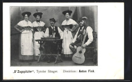 AK Tyroler Sänger D`Zugspitzler, Dir. Anton Fink  - Music And Musicians