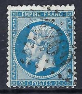 FRANCE Classique, B Obl. GC Des Villes Sur TP Isolés: GC 1769 (Le Havre,1) Sur Y&T 22 - 1862 Napoléon III