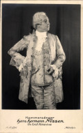 CPA Opernsänger Hans Hermann Nissen, Portrait Als Graf Almaviva, Kammersänger - Costumes