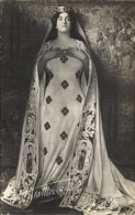 CPA Opernsängerin Berta Morena, Portrait Als Elisabeth - Costumes