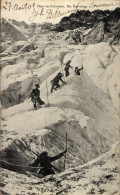 CPA Bergsteiger Im Gebirge, Gletscher - Autres & Non Classés