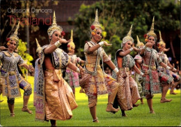 CPA Chiang Rai Thailand, Tänzerinnen, Thailändische Tracht - Kostums