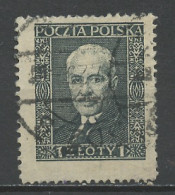 Pologne - Poland - Polen 1928-32 Y&T N°344a - Michel N°270 (o) - 1z Moscicki - Used Stamps