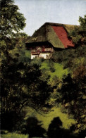 CPA Schwarzwaldhaus, Farbenphotographische Gesellschaft Stuttgart, Nr. 4250 Serie 216 - Trachten