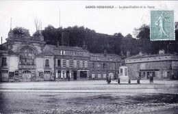 51 - Marne -  SAINTE MENEHOULD -  Le Ciné Theatre Et La Poste - Sainte-Menehould