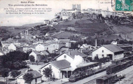 15 - Cantal -  SAINT FLOUR -  Vue Generale Prise Du Belvedere Sur La Gare - Saint Flour
