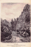 15 - Cantal - Rocher De Gibraltar, Près CHAUDESAIGUES  - Désiné Par Jaime En 1830 - Autres & Non Classés