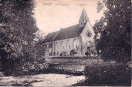 14 - Calvados -  OUEZY -  L Eglise Et Le Cimetiere - Other & Unclassified