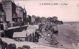 14 - Calvados - SAINT AUBIN Sur MER - La Plage - Saint Aubin