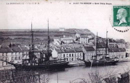 14 - Calvados -  PORT  En BESSIN - Quai Felix Faure - Voiliers A Quai - Port-en-Bessin-Huppain