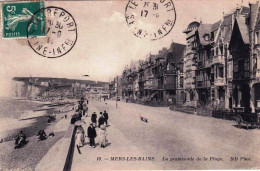 80 - Somme -  MERS Les BAINS -  La Promenade De La Plage - Mers Les Bains