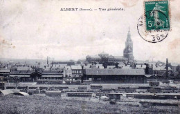 80 - Somme -  ALBERT -  Vue Generale Et La Gare - Albert