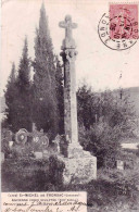 33 - Gironde -  SAINT MICHEL  De FRONSAC - Ancienne Croix Sculptée - Autres & Non Classés