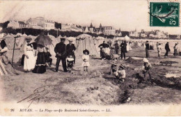17 - Charente Maritime -  ROYAN -  La Plage Vers Le Boulevard Saint Georges - Royan