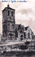 08 - Ardennes -  RETHEL  -  L Eglise Saint Nicolas Apres La Guerre 1914 - Rethel