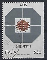 Italy 1989  Kampf Gegen Aids  (o) Mi.2070 - 1981-90: Used