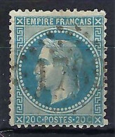 FRANCE Classique, B Obl. GC Des Villes Sur TP Isolés: GC 1769 (Le Havre,1) Sur Y&T 29B - 1863-1870 Napoléon III Lauré