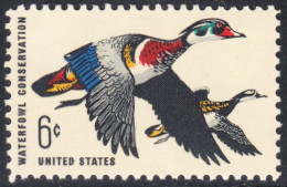 !a! USA Sc# 1362 MNH SINGLE - Waterfowl Conservation - Ongebruikt