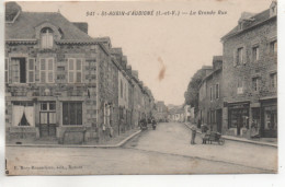 CPA ( Saint Aubin D'Aubigné - La Grande Rue ) - Other & Unclassified
