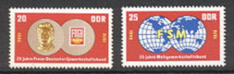 DDR  Yvert   1268/1269  * * TB   - Unused Stamps