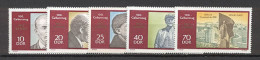 DDR  Yvert   1250/1254  * * TB   Lénine  - Unused Stamps