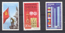 DDR  Yvert   1260/1262  * * TB  - Unused Stamps